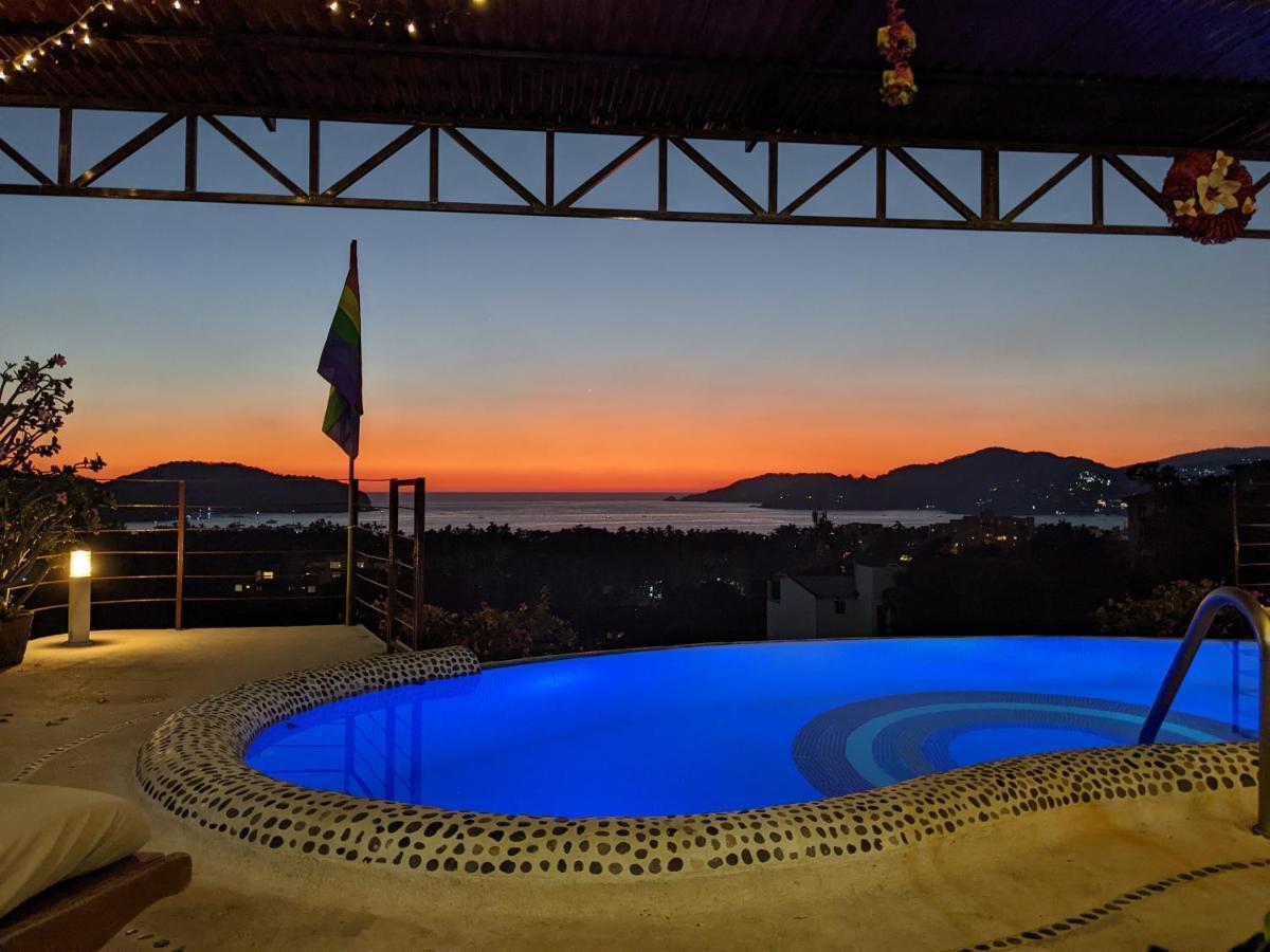 Casa Arcoiris Zihuatanejo B&B Exterior foto