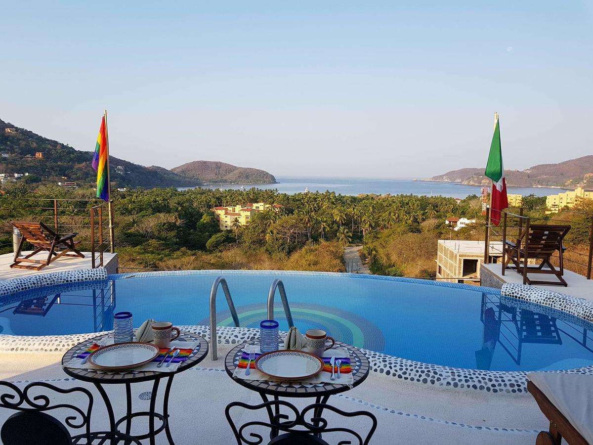 Casa Arcoiris Zihuatanejo B&B Exterior foto